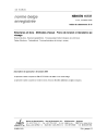 NBN EN 15737:2009