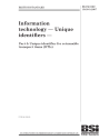 BS ISO/IEC 15459-5:2007