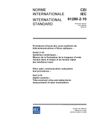 IEC 61280-2-10:2005