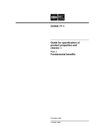 ISO/IEC GUIDE 77-1:2008