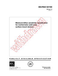 IEC PAS 62190:2000
