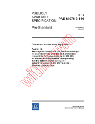 IEC PAS 61076-3-114:2005