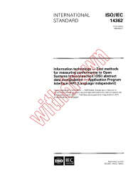 ISO/IEC 14362:1996