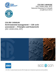 CSA ISO 14040:06 (R2021)