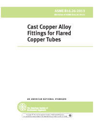 ASME B16.26-2013 - W CPRT