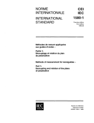 IEC 61580-1:1996