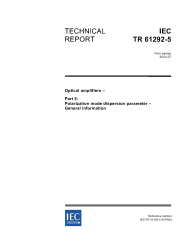 IEC TR 61292-5:2004