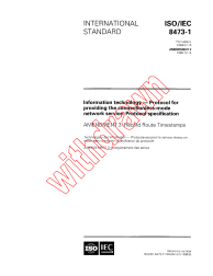 ISO/IEC 8473-1:1994/AMD3:1996
