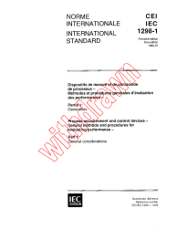 IEC 61298-1:1995