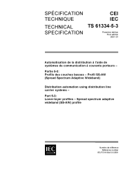 IEC TS 61334-5-3:2001