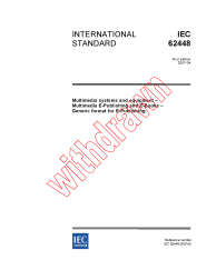 IEC 62448:2007