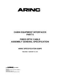 ARINC Specification 628P6:2002