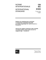 IEC 61835:1998