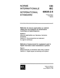 IEC 60835-2-5:1993
