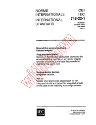IEC 60748-22-1:1991