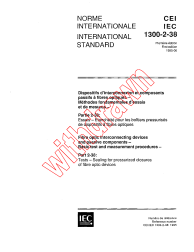 IEC 61300-2-38:1995
