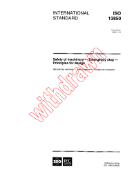 ISO 13850:1996