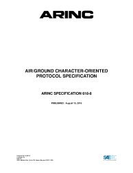 ARINC Specification 618-8:2016