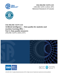 CSA ISO/IEC 5259-2:25