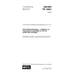 ISO/IEC TR 13841:1995