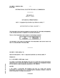 IEC 60079-11:2023/ISH1:2024