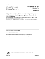 NBN EN ISO 13849-1:2008