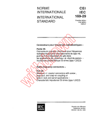 IEC 60169-29:1995
