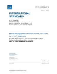 IEC 61300-2-2:2009