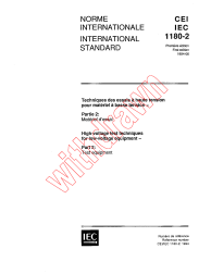 IEC 61180-2:1994