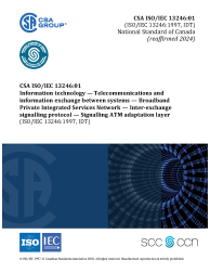 CSA ISO/IEC 13246:01 (R2024)