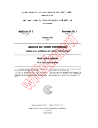 IEC 60268-3:1969/AMD1:1978