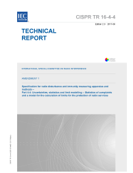 CISPR TR 16-4-4:2007/AMD1:2017