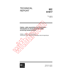 IEC TR 61917:1998