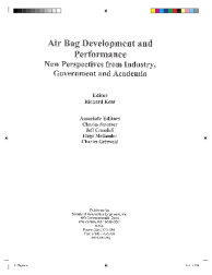 Air Bag Development and Performance