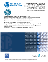 CSA CEI/IEC 61000-4-17:02 (R2021)/A2:22