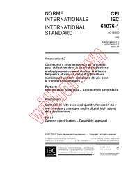 IEC 61076-1:1995/AMD2:2001