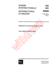 IEC 60580:1977