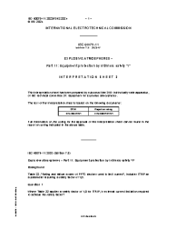 IEC 60079-11:2023/ISH2:2024
