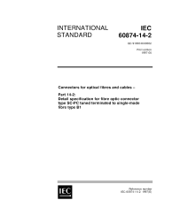 IEC 60874-14-2:1997