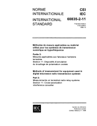 IEC 60835-2-11:1996