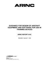 ARINC Specification 610C:2009