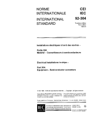 IEC 60092-304:1980