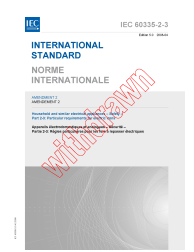 IEC 60335-2-3:2002/AMD2:2008