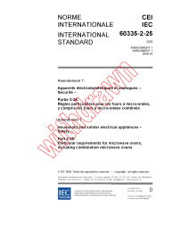 IEC 60335-2-25:2002/AMD1:2005
