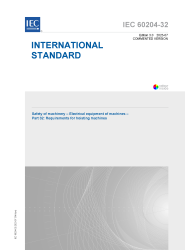 IEC 60204-32:2023