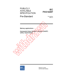 IEC PAS 62267:2005