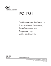 IPC-4781 - Standard Only:2008