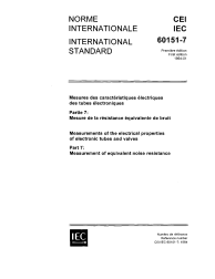 IEC 60151-7:1964