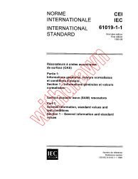 IEC 61019-1-1:1990