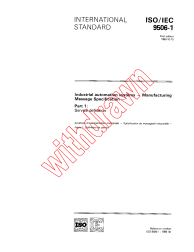 ISO/IEC 9506-1:1990